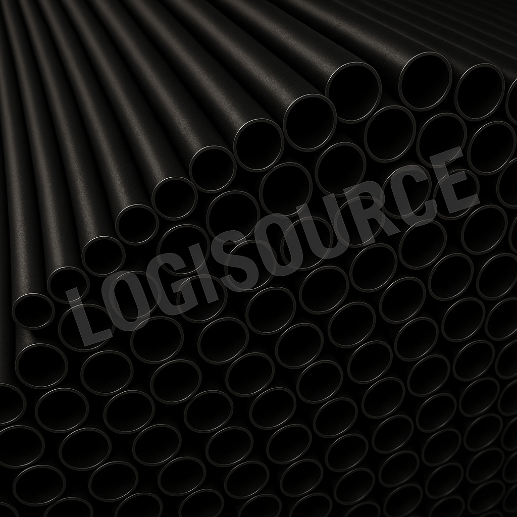 Finished steel balusters and tubular components